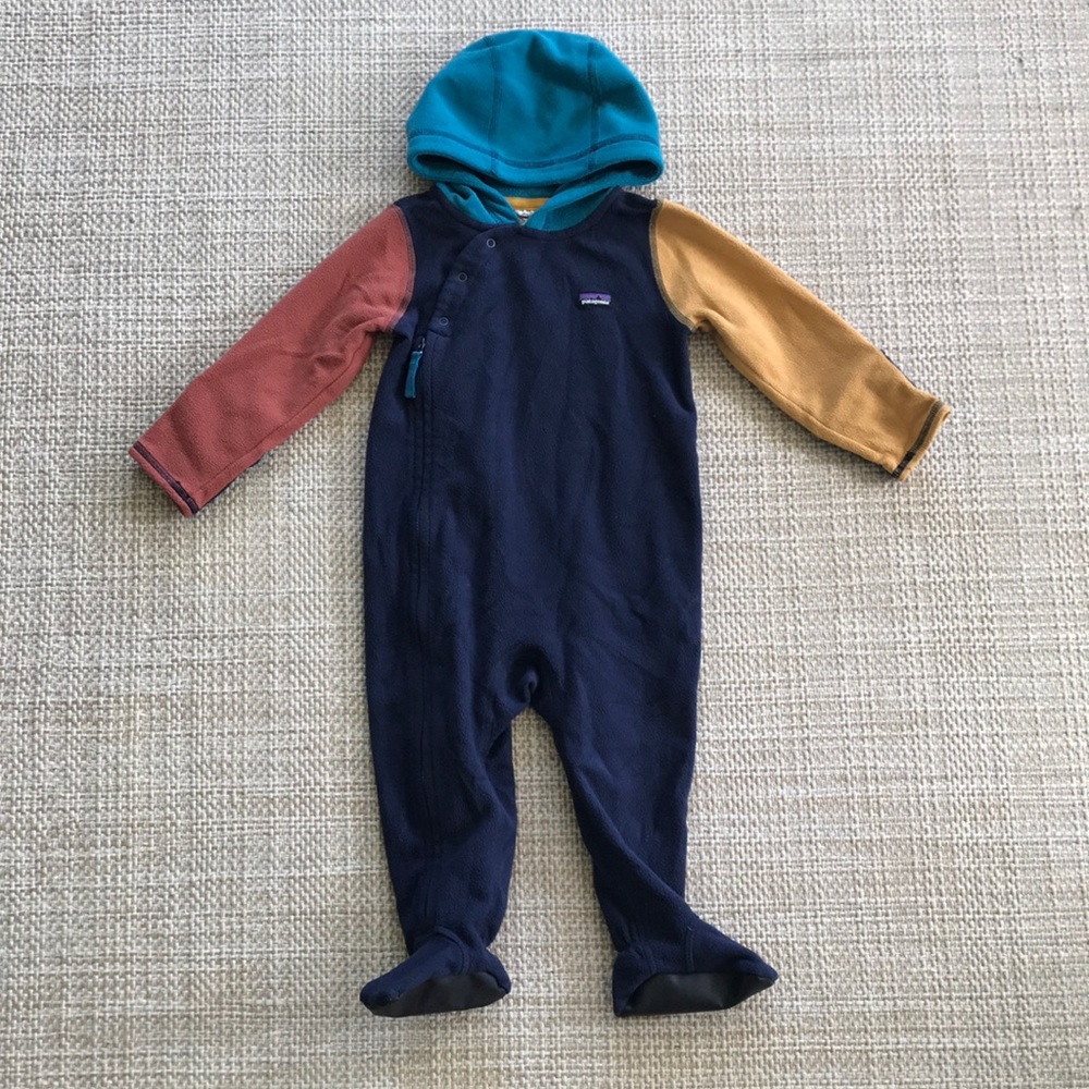 Patagonia Micro Fleece Bunting (size 12-18m)